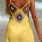Cutout V-Neck Cover-Up Dress