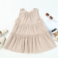 Tiered Frill Tie Neck Tank