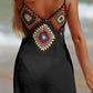 Cutout V-Neck Cover-Up Dress