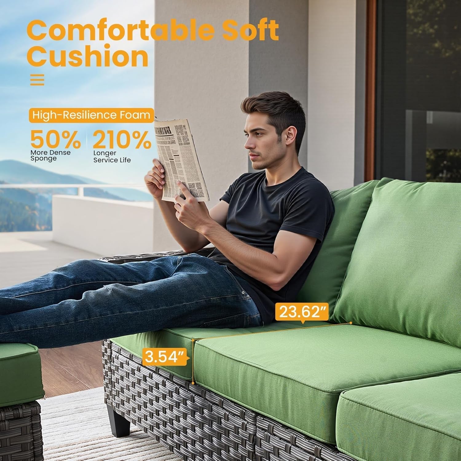 10 Piece Outdoor Patio Furniture Set with Fire Pit ShipItFurniture