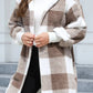 Fashion Special Women's Clothing Plaid Plush Coat