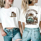 Women T-shirts I Got A Heart Like A Truck Front and Back Shirt Cowboy