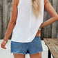 Elegant Pleated Sleeveless Top